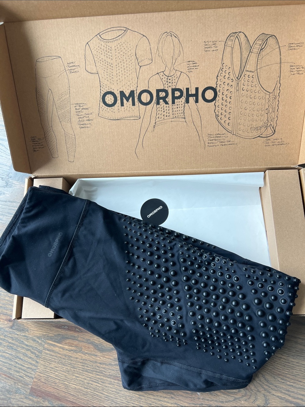 NWT Omorpho G-Tight • Black • Medium